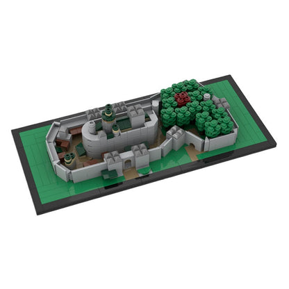 Northern Fortress Castle Skyline Building Kit | LEGO-Compatible MOC - 2