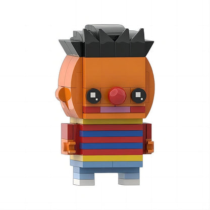 Nostalgic Puppet Street Character BrickHeadz Building Kit | LEGO-Compatible MOC - 3