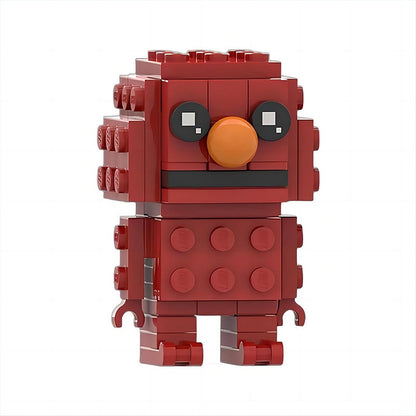Nostalgic Puppet Street Character BrickHeadz Building Kit | LEGO-Compatible MOC - 4