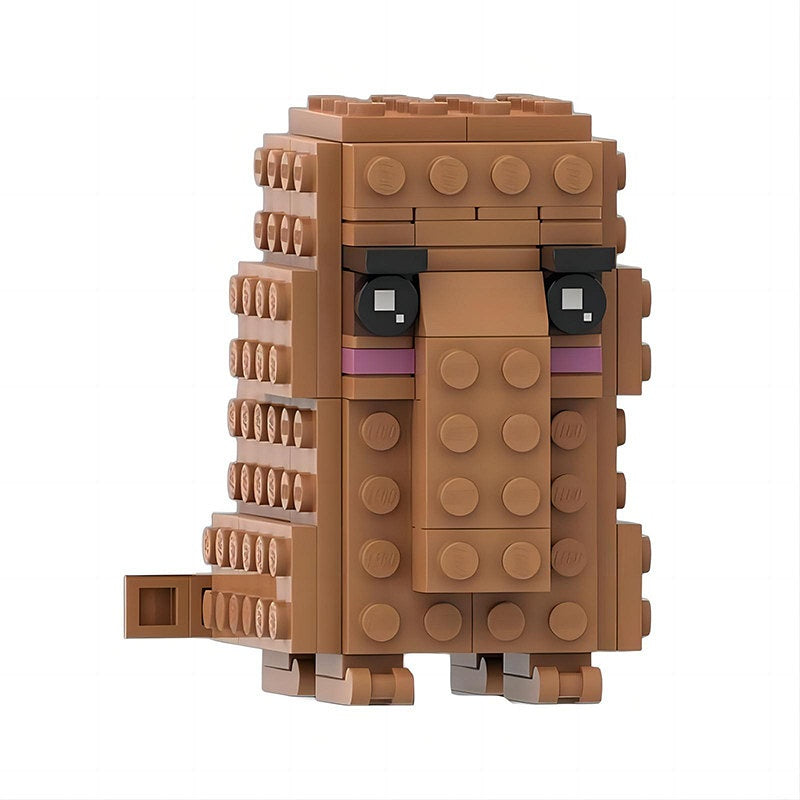 Nostalgic Puppet Street Character BrickHeadz Building Kit | LEGO-Compatible MOC - 8