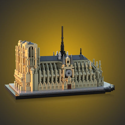 Notre Dame Cathedral MOC Gothic Architecture Building Kit - 3