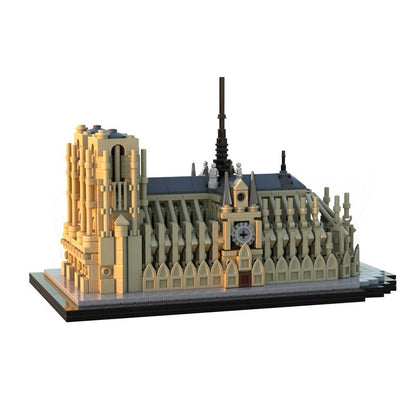 Notre Dame Cathedral MOC Gothic Architecture Building Kit - 7