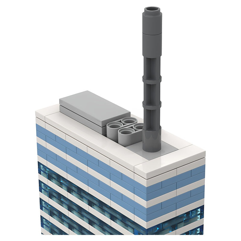 NYC 731 Lexington Avenue Skyscraper 1:650 MOC Building Kit - 3