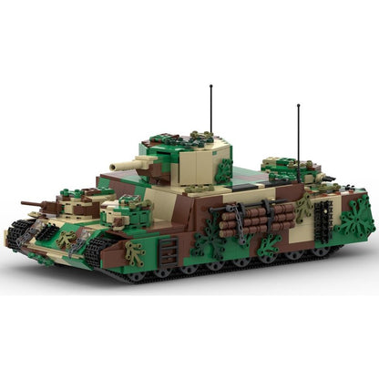 O-I Super Heavy Tank Building Kit | LEGO-Compatible MOC - 2