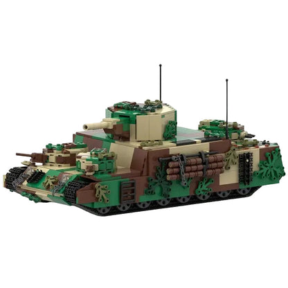 O-I Super Heavy Tank Building Kit | LEGO-Compatible MOC - 3