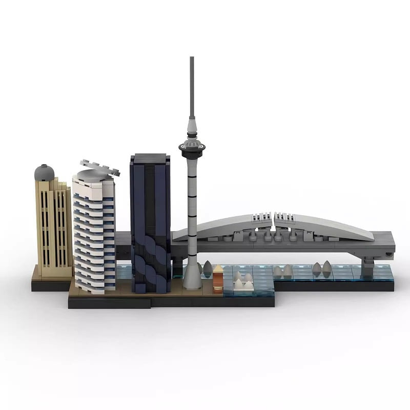 Oakland Skyline Building Kit | Compatible MOC - 5