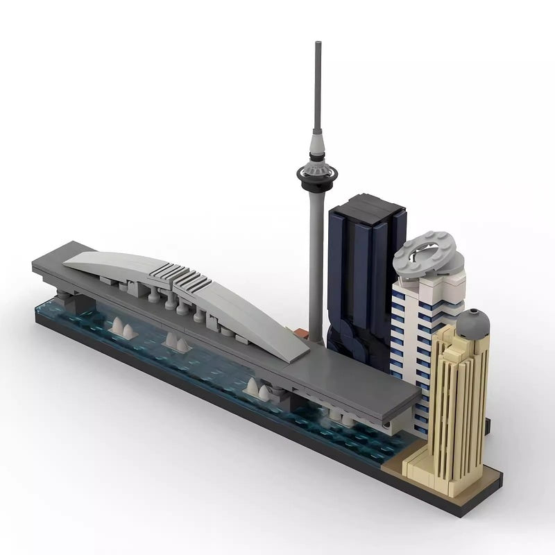 Oakland Skyline Building Kit | LEGO-Compatible MOC - 4