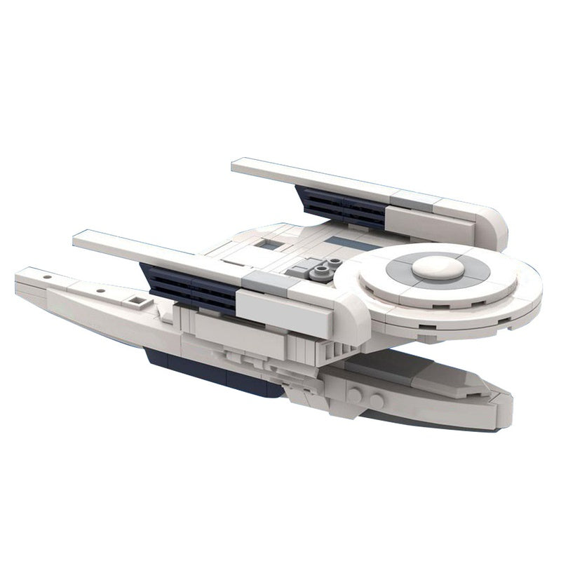 Oberth Class Sci-Fi Science Vessel Building Kit | LEGO-Compatible MOC - 2