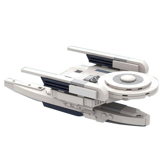 Oberth Class Sci-Fi Science Vessel MOC Building Kit - 1