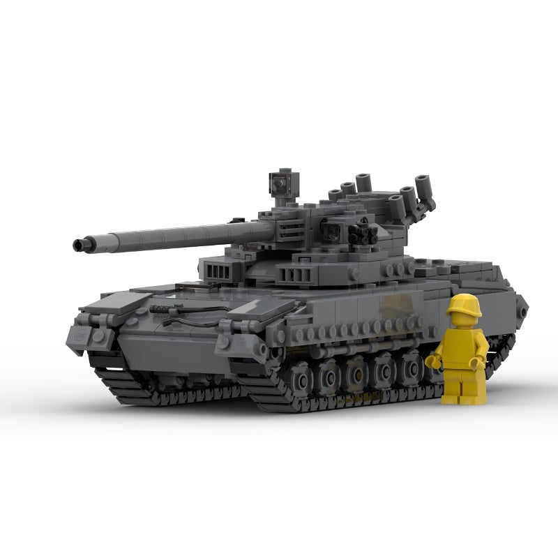 Object-490A Buntar Experimental Main Battle Tank MOC Building Kit - 4