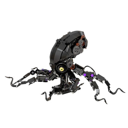 Obsidian Octopus Mecha Treasure Hunt Building Kit | LEGO-Compatible MOC - 3