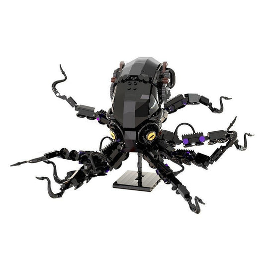 Obsidian Octopus Mecha Treasure Hunt MOC Building Kit - 1