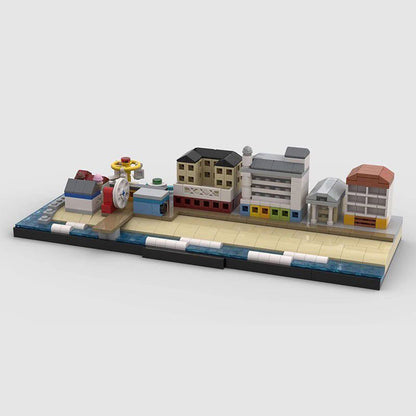 Ocean City Maryland Skyline Building Kit | Compatible MOC - 2