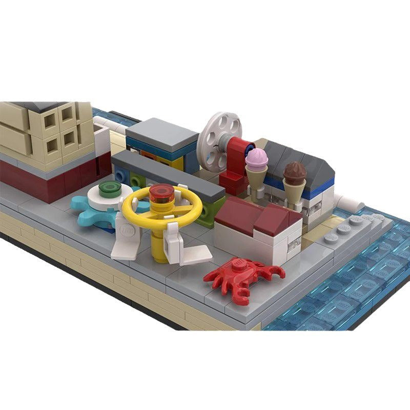 Ocean City Maryland Skyline Building Kit | Compatible MOC - 5