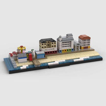 Ocean City Maryland Skyline Building Kit | Compatible MOC - 6