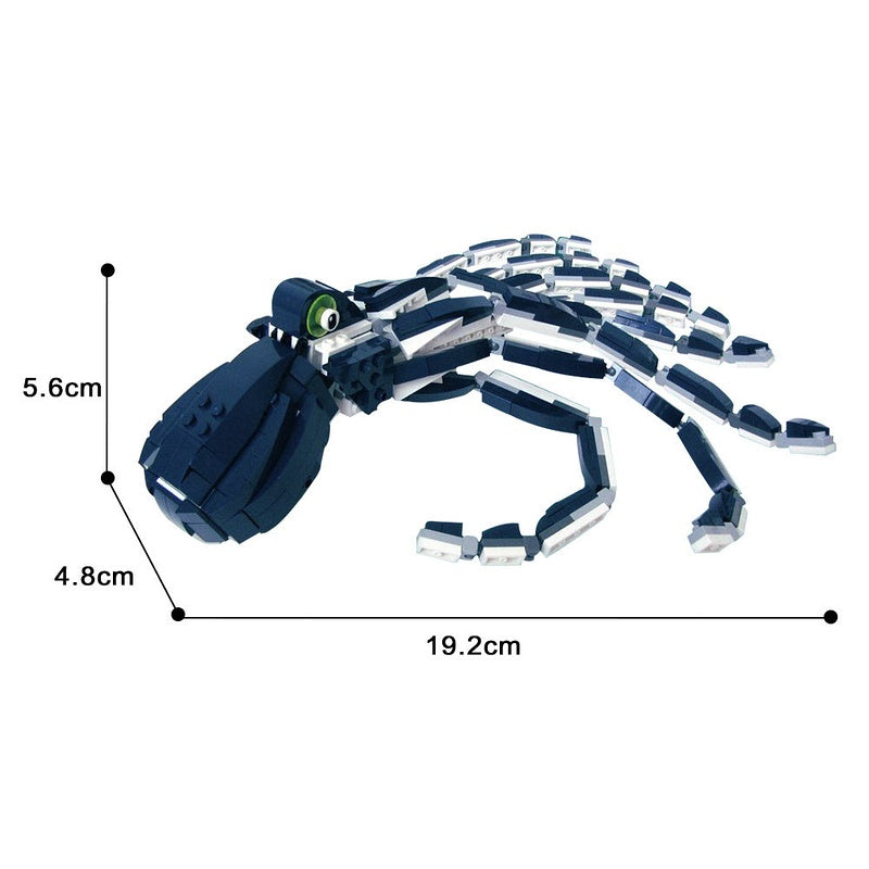 Octopus MOC Building Kit | Ocean Sea Creature Model Display Building Kit - 3