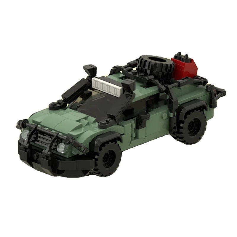 Off-Road British Luxury GT Coupe Building Kit | LEGO-Compatible MOC - 5