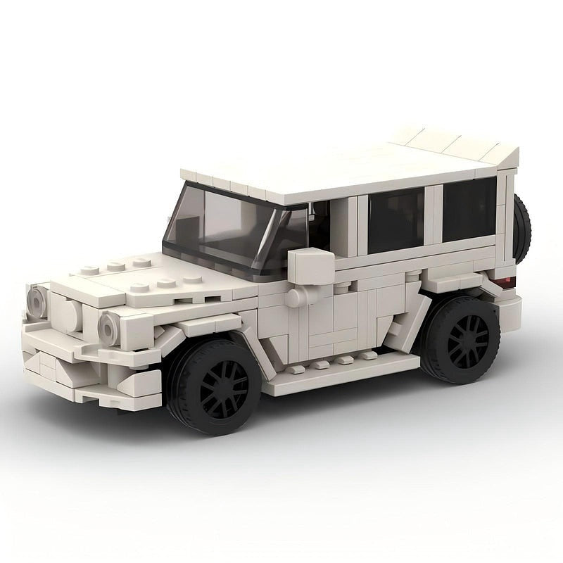 Off-Road Luxury SUV 4x4 Wagon MOC Building Kit | Adventure Vehicle Model - 1