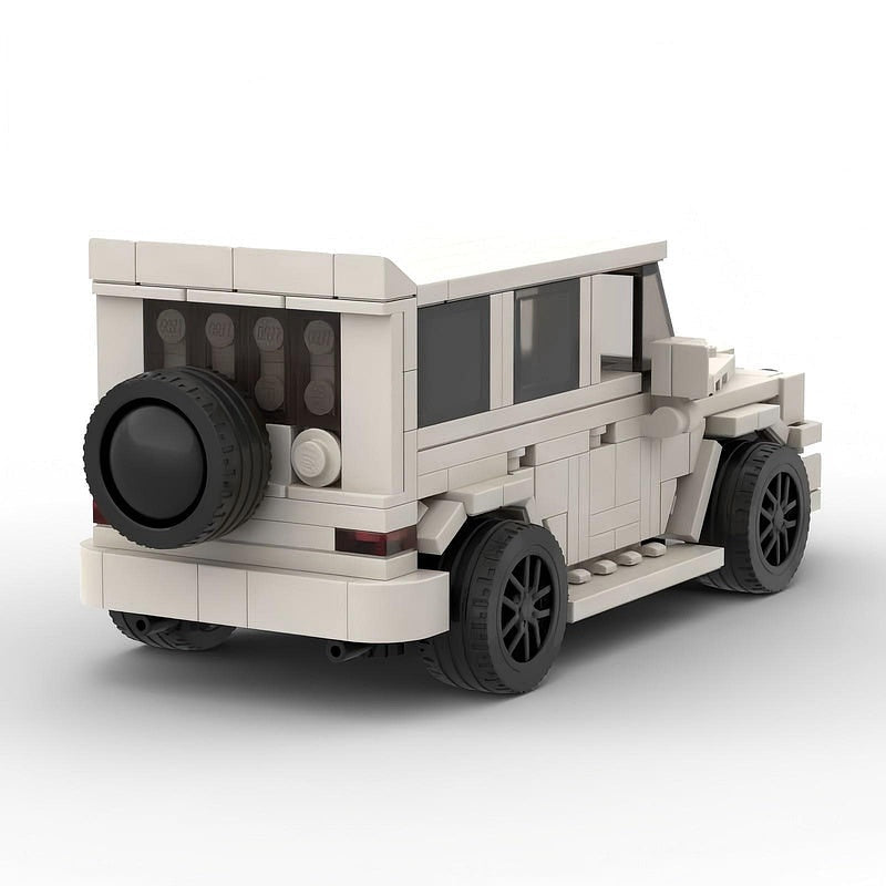Off-Road Luxury SUV 4x4 Wagon MOC Building Kit | Adventure Vehicle Model - 2