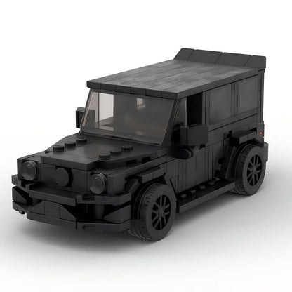 Off-Road Luxury SUV 4x4 Wagon MOC Building Kit | Adventure Vehicle Model - 7