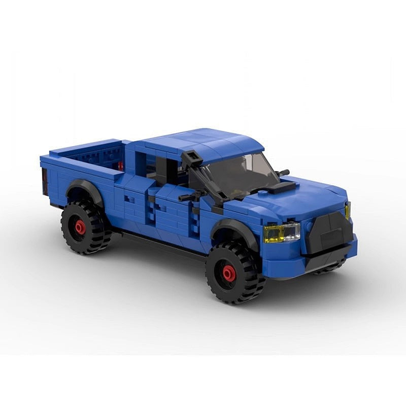 Off-Road Pickup Truck MOC Building Kit | Rugged Vehicle Model - 2