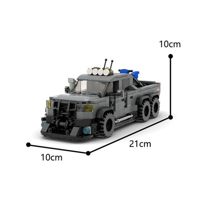 Off-Road Raptor Pickup Truck MOC Building Kit | Rugged Vehicle Model - 2