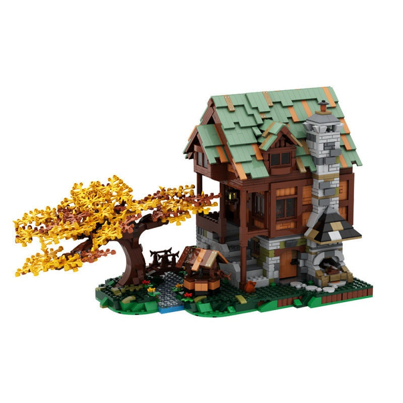Old Blacksmith Workshop MOC Building Kit | Medieval Tool Shop - 1