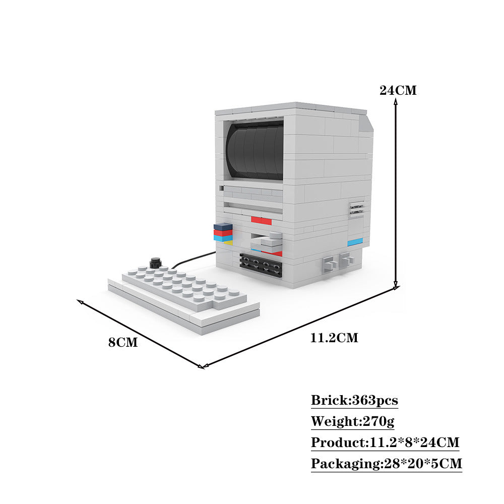 Old Mac Building Kit | LEGO-Compatible MOC - 4