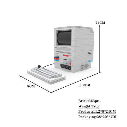 Old Mac Building Kit | LEGO-Compatible MOC - 4