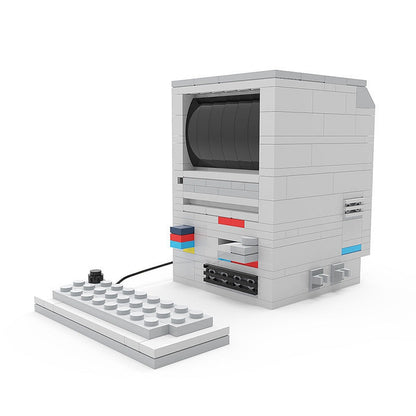 Old Mac MOC Building Kit | Retro Computer Display Model - 1