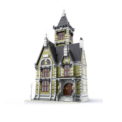 Old Mansion Haunted House Modular Building Kit | LEGO-Compatible MOC - 3
