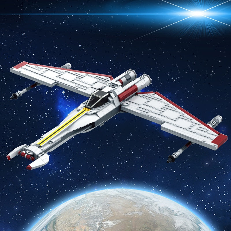 Old Republic Starfighter Building Kit | LEGO-Compatible MOC - 1