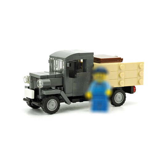 Old Truck Building Kit | LEGO-Compatible MOC - 1