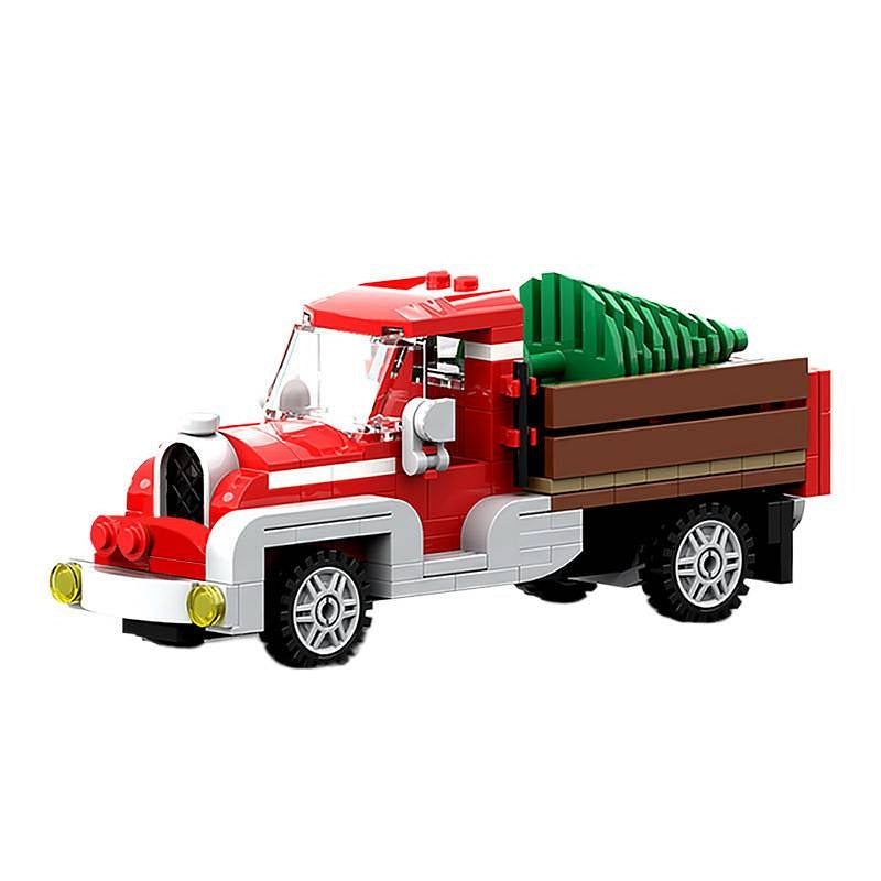 Old Truck MOC Building Kit | Winter Village Vintage Vehicle Model - 2