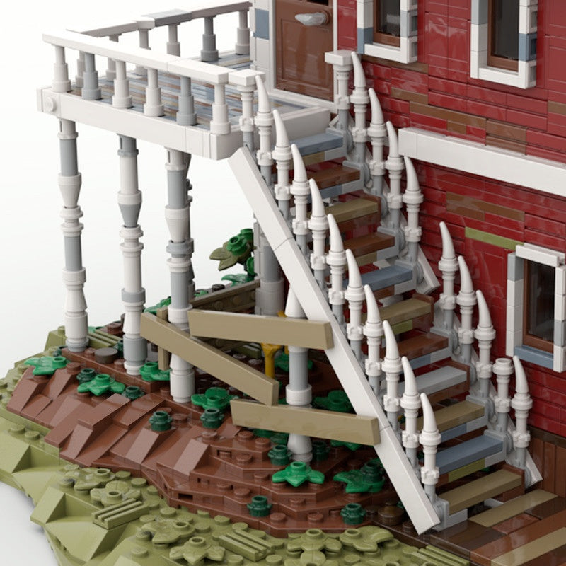 Old West Frontier Saloon & Stagecoach MOC Building Kit - 3