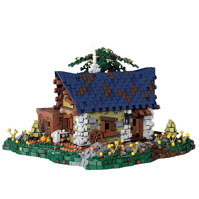 Olivia's Get-Away Cottage MOC Building Kit | Cozy Cabin Architecture - 1