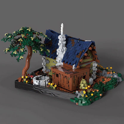 Olivia's Get-Away Cottage MOC Building Kit | Cozy Cabin Architecture - 3