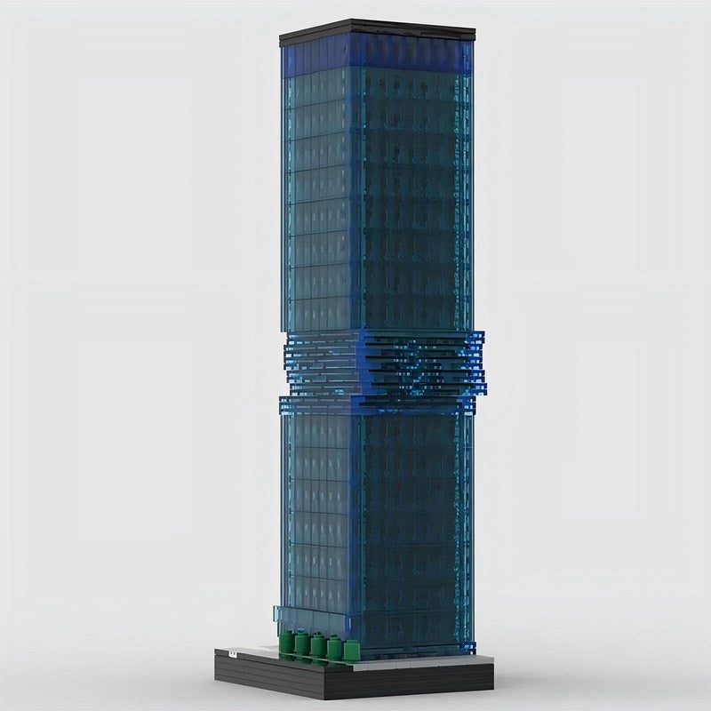 Omniturm Frankfurt Skyscraper Building Kit | Frankfurt Tower MOC - 2
