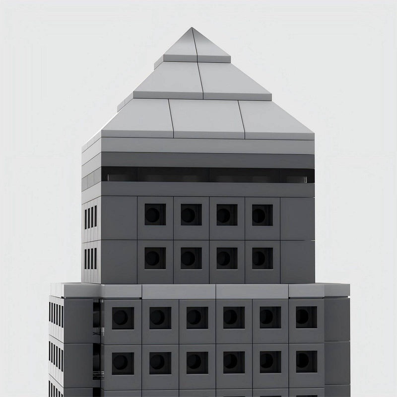 One Canada Square London Skyscraper Building Kit | LEGO-Compatible MOC - 5