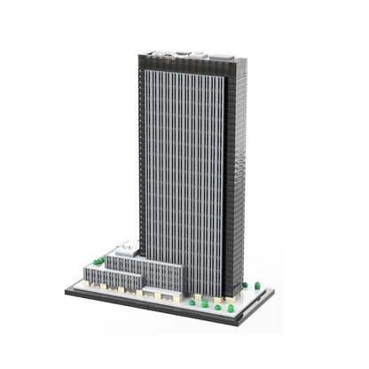 One Penn Plaza MOC Skyscraper Building Kit | 1:800 Scale Architecture Model  - 1