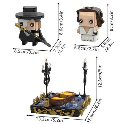 Opera Theater MOC Cinematic Diorama Building Kit | Musical Stage Model - 4