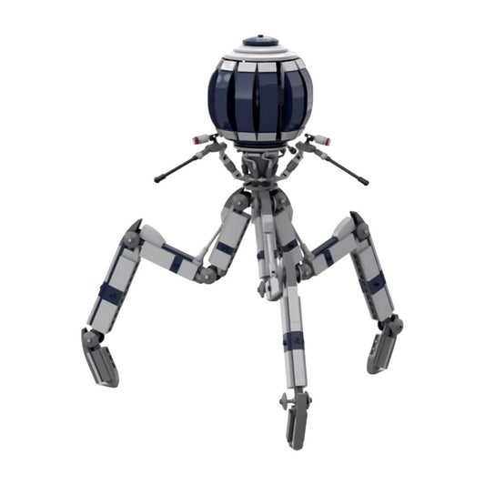 Orb-Headed Tri-Leg Combat Walker MOC Building Kit - 1