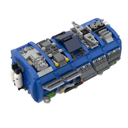 Orbital Mess Space Module MOC Space Station Building Kit - 1