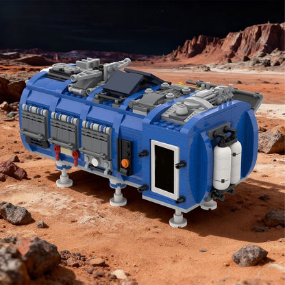 Orbital Mess Space Module MOC Space Station Building Kit - 2