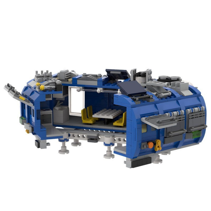 Orbital Mess Space Module MOC Space Station Building Kit - 4