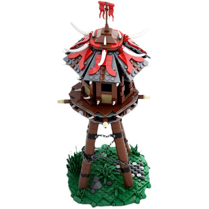 Orc Fortress Tower Fantasy MOC Building Kit - 1