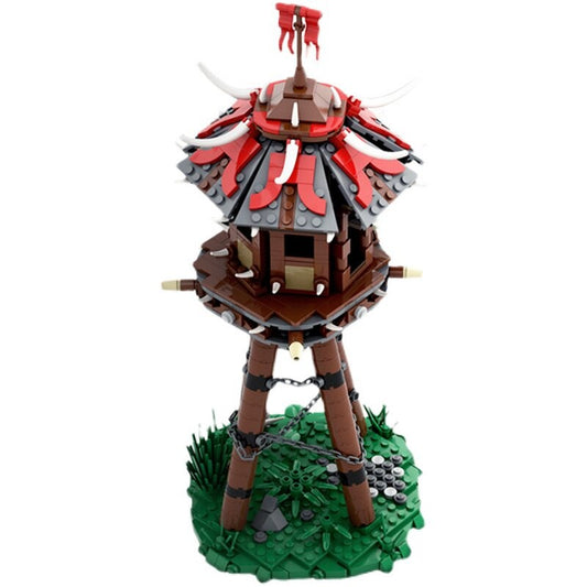 Orc Fortress Tower Fantasy MOC Building Kit - 1