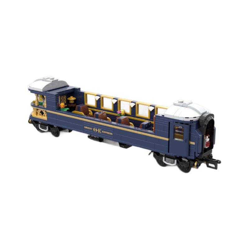 Orient Express Building Kit | Observation Deck | LEGO-Compatible MOC - 1