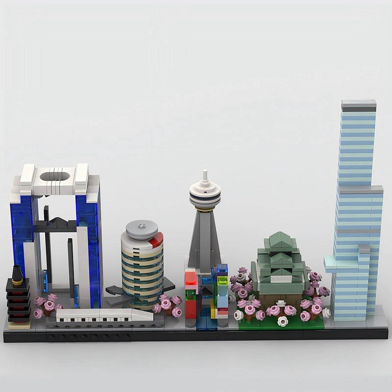 Osaka Skyline MOC Building Kit | Japan City Architecture Model - 2