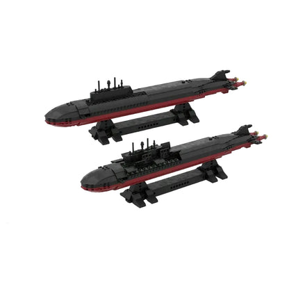 Oscar II Class Kursk Submarine 1:300 Scale MOC Building Kit - 1